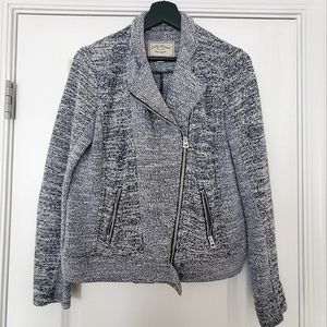 Lucky Brand Light Indigo Moto Jacket